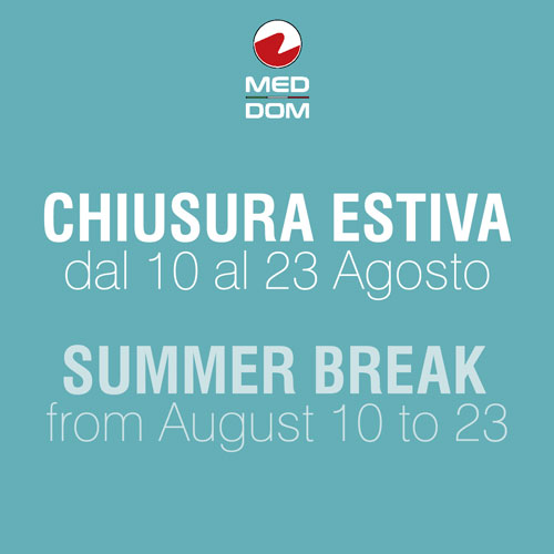 Chiusura estiva: ci prendiamo una pausa!