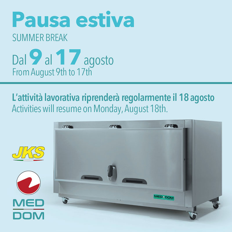 Chiusura estiva: ci prendiamo una pausa!